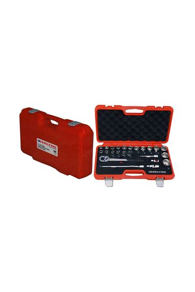 İzeltaş 24 Pieces Izeltas 1/2'' Six Corner Socket Wrench Set