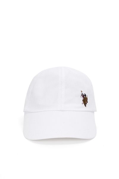 U.S. Polo Assn. Ανδρικό Λευκό Καπέλο 50265798-VR013