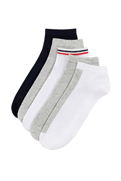 U.S. Polo Assn. Мъжки сиви меланжени чорапи 50265705-VR086