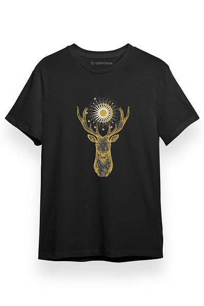 Tshirthane Shadow And Bone - Darklina Symbol_1 Μαύρο ανδρικό κοντομάνικο μπλουζάκι
