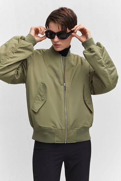 MANGO Übergroße Bomberjacke