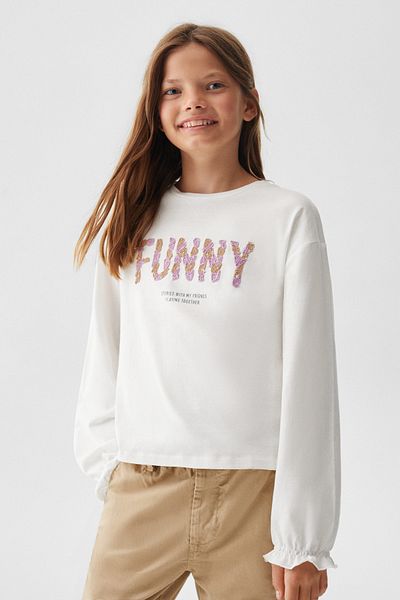 MANGO Kids T-Shirt s potiskem