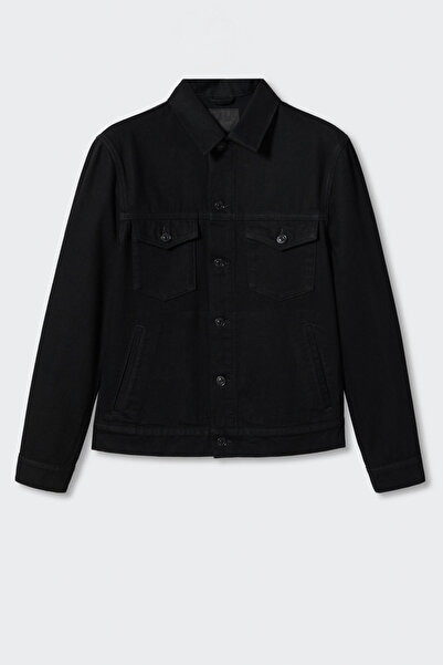 MANGO Man Βασικό τζιν μπουφάν