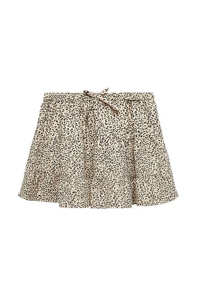 MANGO Kids Leoparden-Baumwollrock