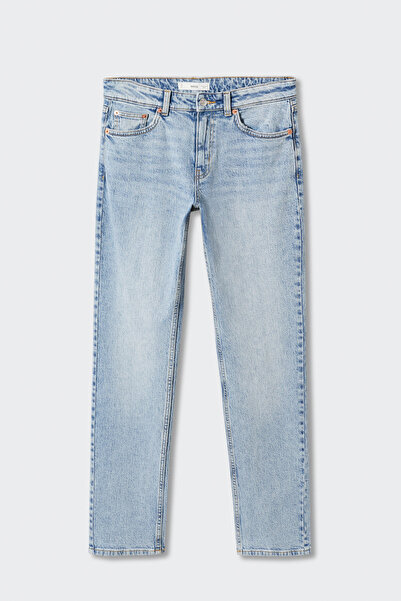 MANGO Medium-comfort straight jeans