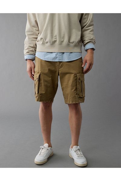 AMERICAN EAGLE Ae Lived-In Cargo Shorts - U-0131-7337-238 Model