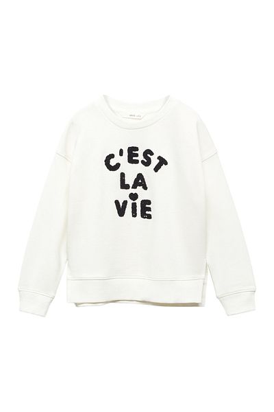 MANGO Kids Mikina s potiskem