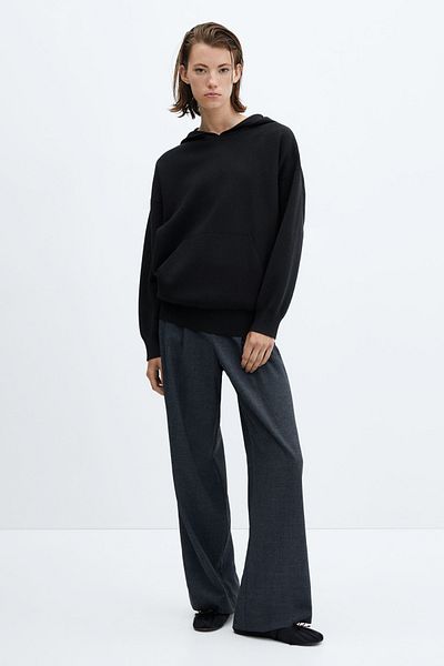 MANGO Kapuzenpullover mit Vordertasche