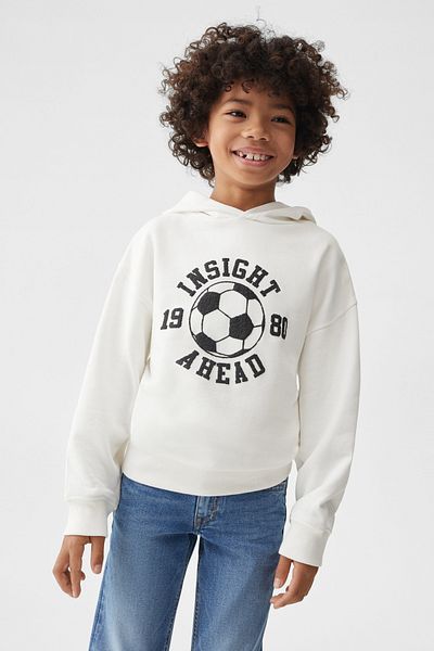 MANGO Kids Bavlněná mikina s potiskem