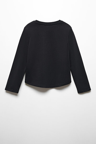 MANGO Kids Tričko ze směsi bavlny s potiskem