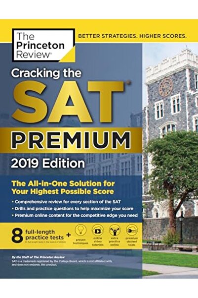 Penguin Random House اجتياز امتحان Sat Premium Edition مع 8 اختبارات تدريبية 2019