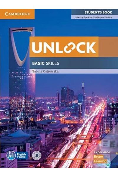 Cambridge Unlock Basic Skills Students Book With Downloadable Audio And Video