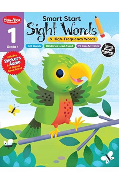 Evan Moor Educational كلمات بداية ذكية للصف الأول