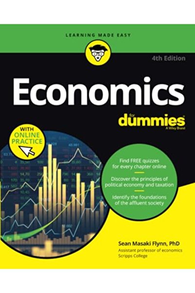 Wiley كتاب الاقتصاد للمبتدئين + اختبارات الفصول عبر الإنترنت