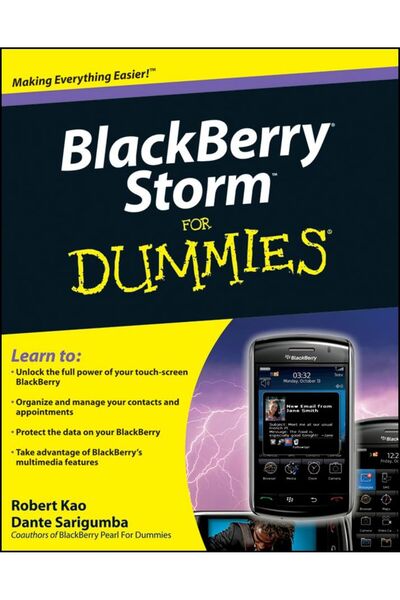 Wiley بلاك بيري ستورم للمبتدئين للمبتدئين كمبيوتر تيك