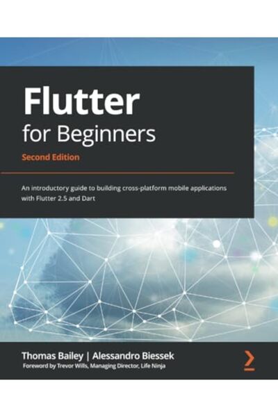 Packt Publishing Flutter للمبتدئين: دليل تمهيدي لبناء تطبيقات الجوال متعددة ا...