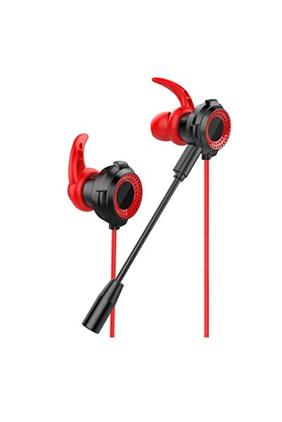 Rampage Rm-k21 Superb 3,5mm Gaming Kırmızı Kulak Içi Mikrofonlu Oyuncu Kulaklık
