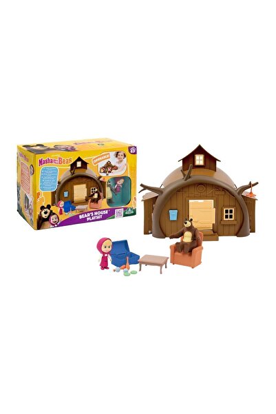 Cici Oyuncak Bear House Set Masha and Bear Maşa İle Koca Ayı Koca Ayının Evi