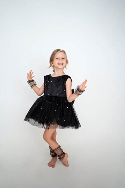 Hi Minimal Çocuk Doğum Günü Parti Kutlama Elbisesi