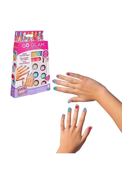 Cici Oyuncak Cool Maker GO Glam Glitter Nails Kız Çocuk Parıltılı Tırnak Tasa...