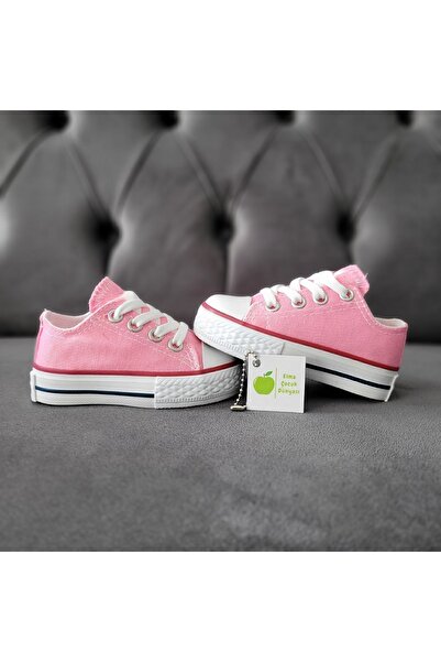 elma bebe Unisex dívka chlapec dítě dítě krátké šněrovací plátěné plátěné tenisky sportovní boty