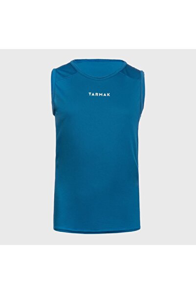 Decathlon Tarmak Çocuk Kolsuz Basketbol Forması - Mavi - T100