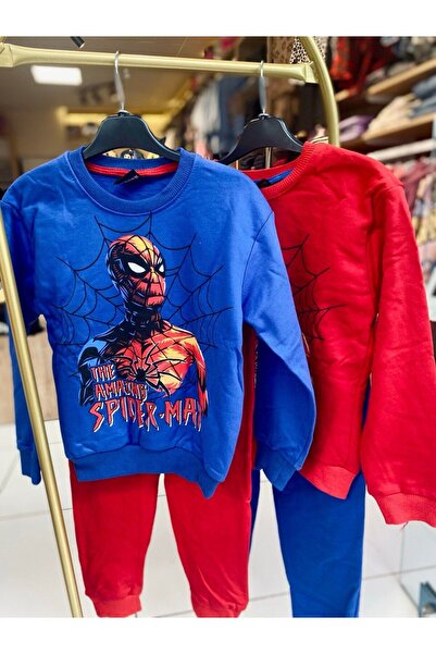 TİJK بدلة رياضية للأولاد سبايدرمان