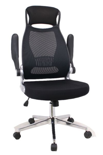 Office Chair AD-320 Black Mesh Plastic Executive Office Computer Work Chair-Chair