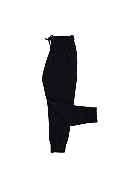 Bebelop Erkek Çocuk Beli Lastikli Cep Fermuarlı Tek Alt Eşofman Altı