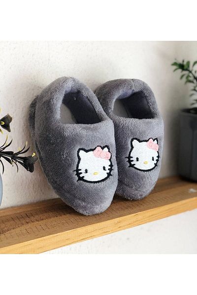 Pandalina Hello Kitty Girls' παντόφλες αντιολισθητική σόλα νηπιαγωγείου νηπιαγωγείου για το σπίτι