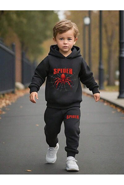 MODAVİBE Children's Hooded Tracksuit Set - Comfortable and Stylish for Sports...