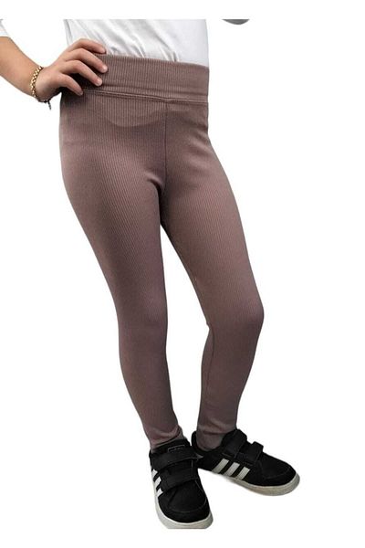 KAVİN KİDS Girls' Ribbed Tights