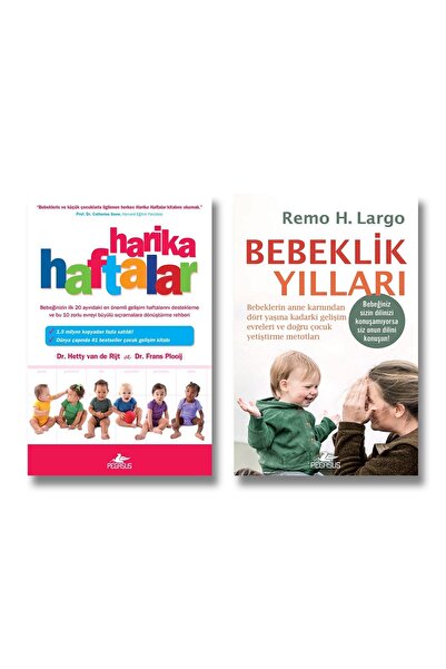 Pegasus Yayınları Bebek ve Çocuk Gelişimi Kitapları Seti (2 Kitap) Harika Haf...