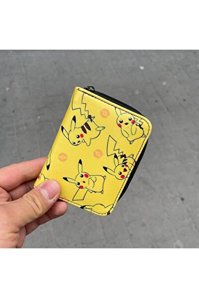 facnspt Favoriconsept - Yellow Pokemon – Pikachu Collage Short Wallet