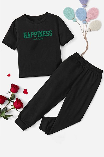 uyguntarz Kids Happines Lower - Σετ φόρμας επάνω