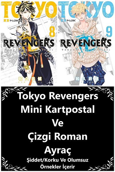 Gerekli Şeyler Yayıncılık Tokyo Revengers 8-9. Ciltler 2 Kitap Tokyo Revenger...
