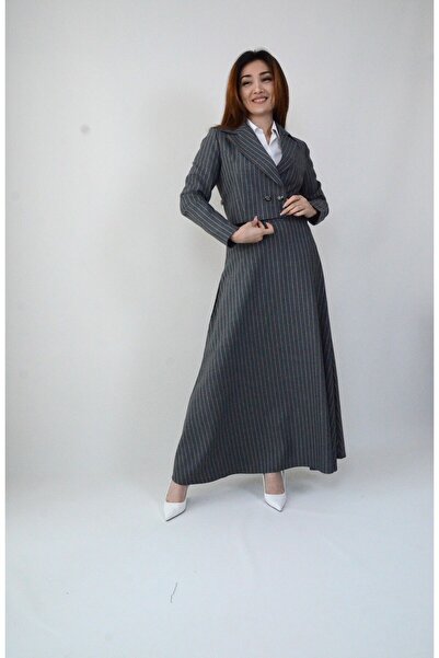 Bezzazzen CROP ÇİZGİLİ BLAZER