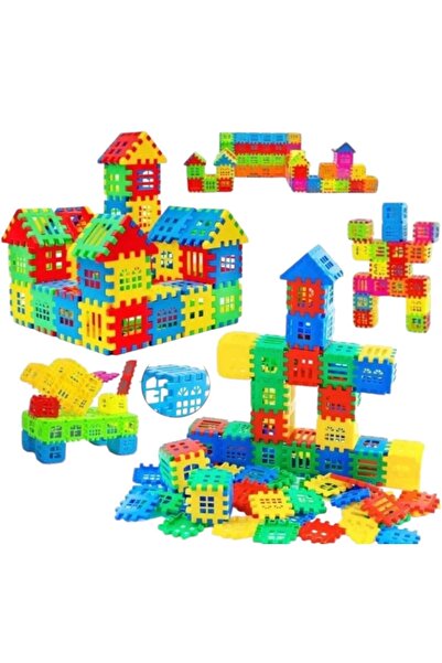 A-T AYZE-TRENDY Oyuncak Çocuk Eğlenceli? Puzzle Ci?ty 128 Parça 37036