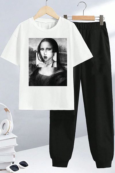 uyguntarz Παιδικό Σετ φόρμας Mona Lisa Bottom - Top