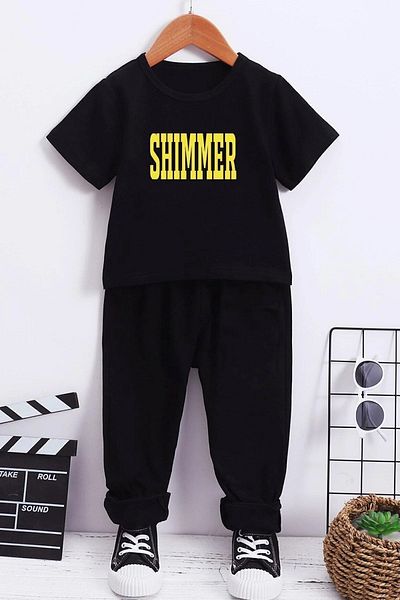 uyguntarz Kids Shimmer Bottom - Σετ φόρμας τοπ