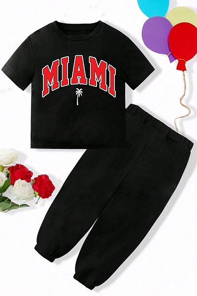 uyguntarz Kids Miami Lower - Upper Σετ αθλητικής φόρμας