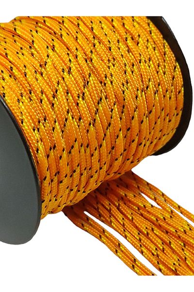 Firebird Takı Aksesuar Ve Kamp Malzemeleri Σχοινί βραχιολιού Paracord 45 μέτρων - Περιστρεφόμενο 2 mm