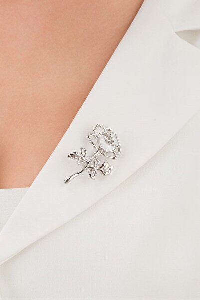 MRK Kadın Gül Broş