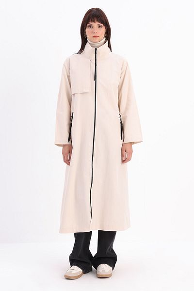 ALLDAY Καμπαρντίνα με φερμουάρ Stone Windbreaker