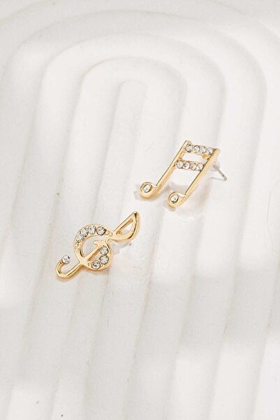 MRK Müzik Nota Sol Anahtarı Küpe