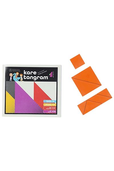 Zetzeka Square Tangram Plastic Intelligence And Mind Game 3 Years Old 1 Player