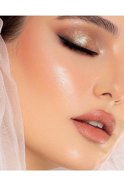 SİLAPRO COSMETİCS Gold Colored Glitter Rose