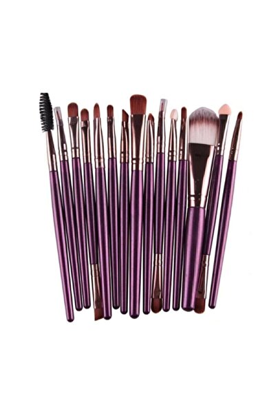 Roesıe Rose مجموعة فرش مكياج أرجوانية 20 قطعة