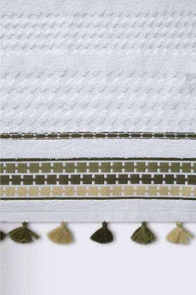 İrya Coplin 100% Cotton Face Towel Green 50x90