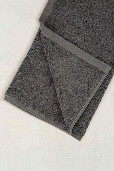 İrya Colet 100% Cotton Face Towel Dark Gray 50x90